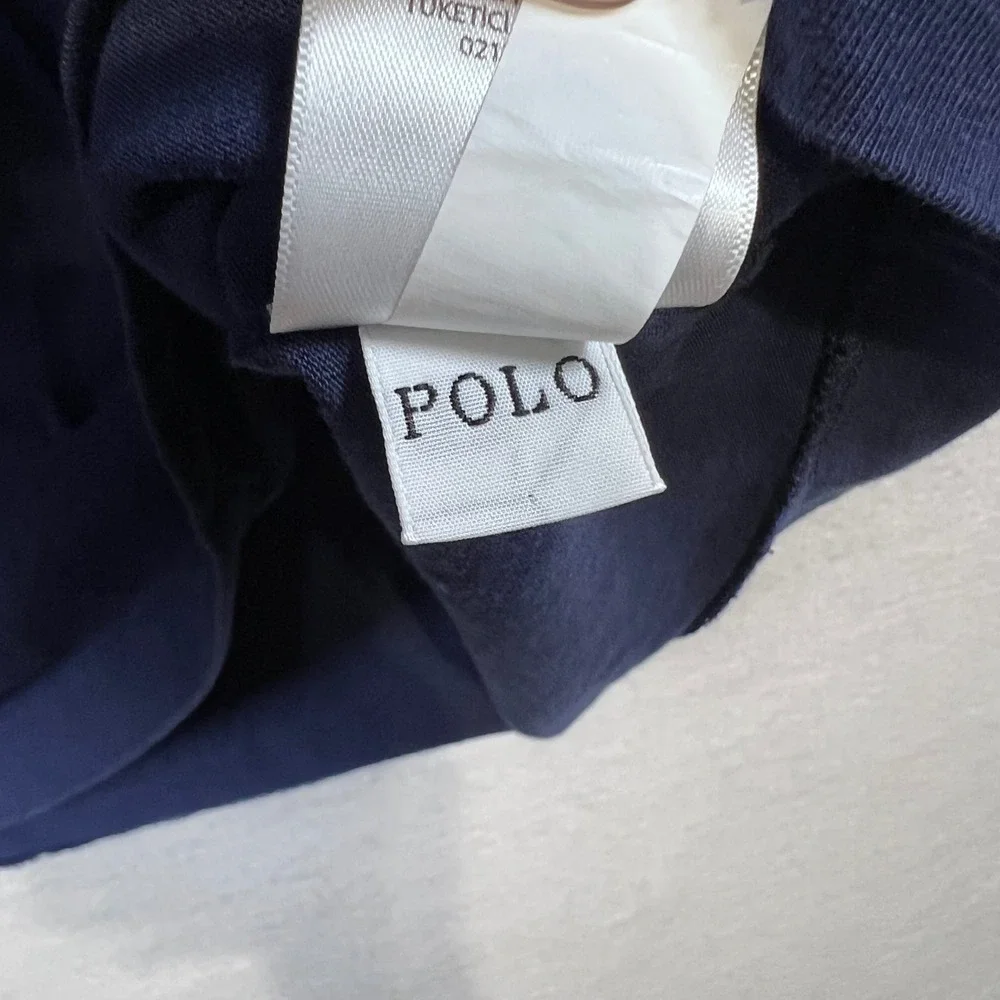 Polo Ralph Lauren Mens Navy Blue Big Pony Graphic T-Shirt 3XB